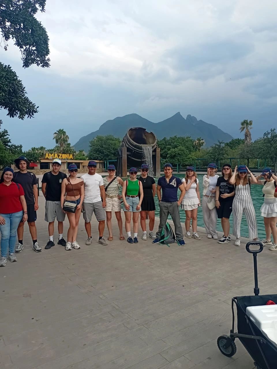 Grupo de turistas en tour Monterrey